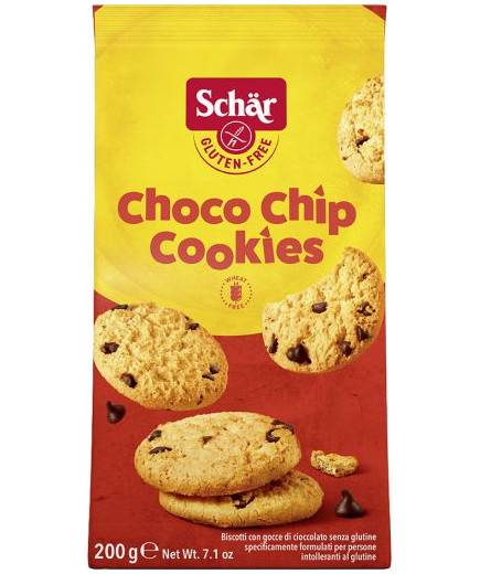 SCHAR CHOCO CHIP COOKIES G.200 S/GLUTINE