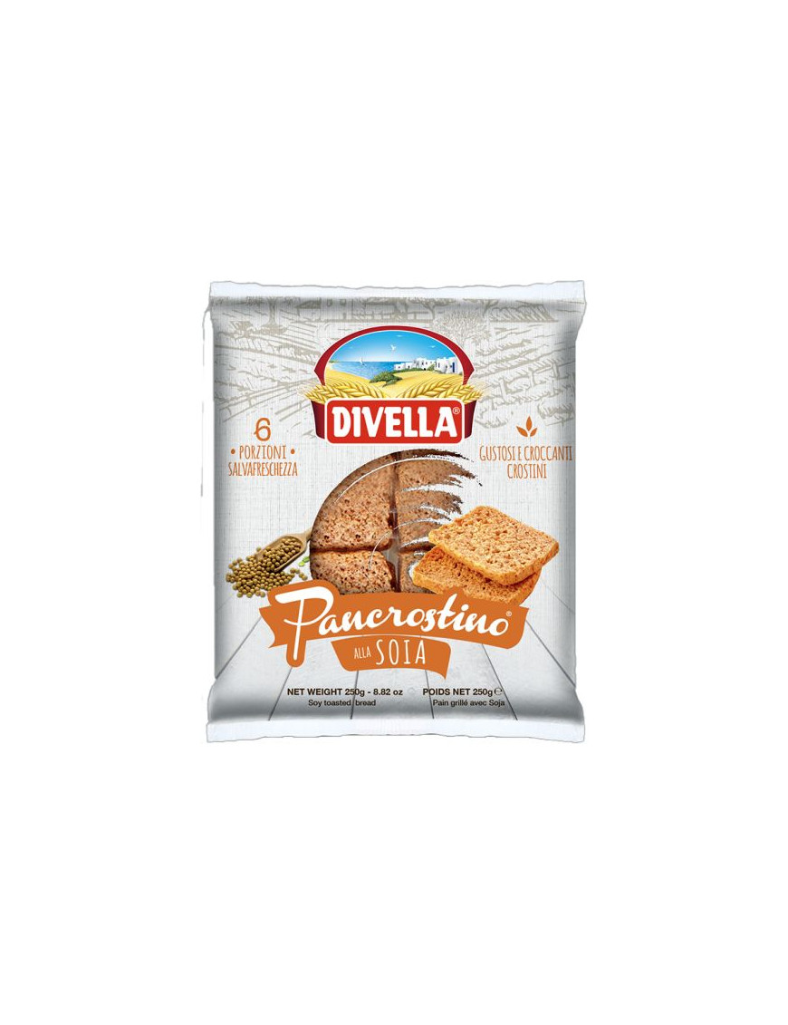 DIVELLA CROSTINI G.250  SOIA