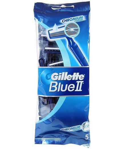 GILLETTE BLUE II X5PZ.BUSTA IMP.