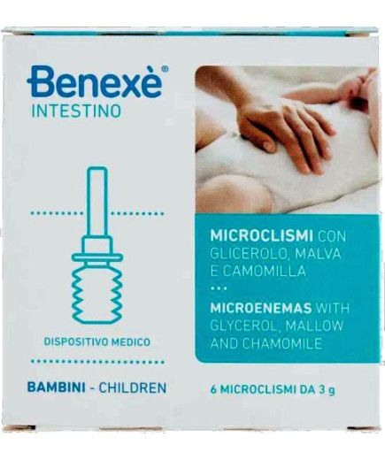 BENEXE' MICROCLISMI BABY GLICEROLO CAMOMILLA MALVA 6PZX3GR.