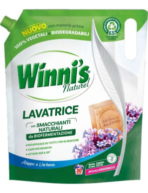 WINNI'S DET.LAVATRICE ECOFORM.ALEPPO&VERBENA ML.1350 30 LAV.