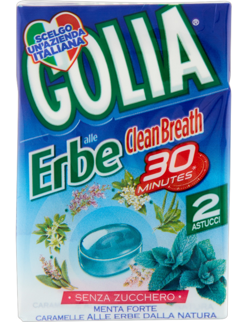 PERFETTI GOLIA HERBS CLEAN BREATHX2