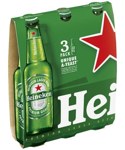 Heineken cl.33 X 3