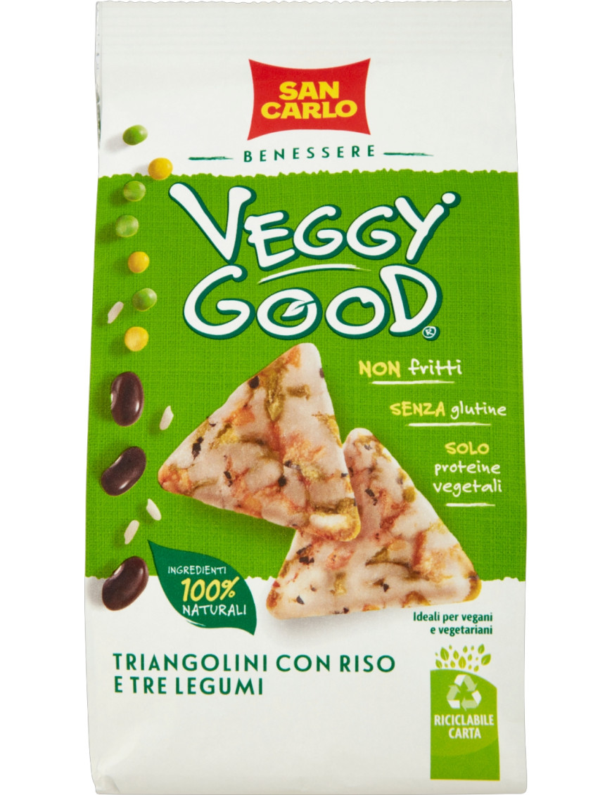 San Carlo Veggy Good Triangolini 3 Legumi