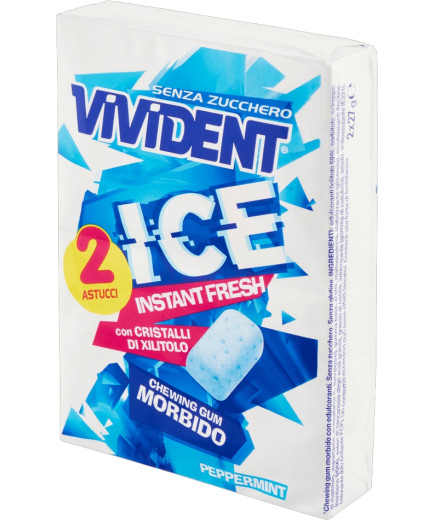 Perfetti Vivident Ice 2x24