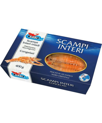 Arbi Scampi Congelati 21/30 gr.400