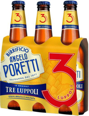 Poretti Birra 3 Luppoli cl.33X3