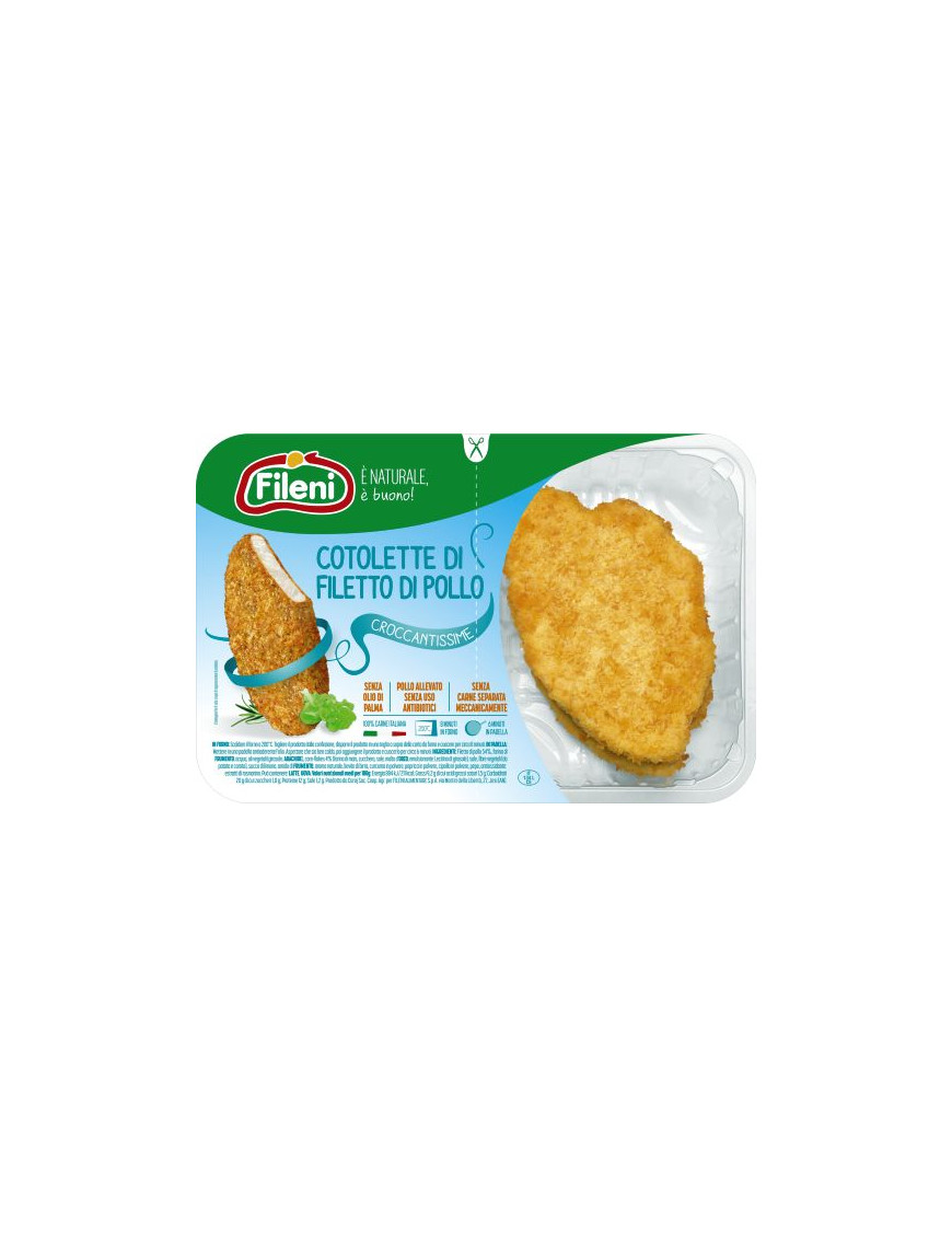 FILENI COTOLETTA POLLO G.440[6PZ X CRT] ANT.FREE