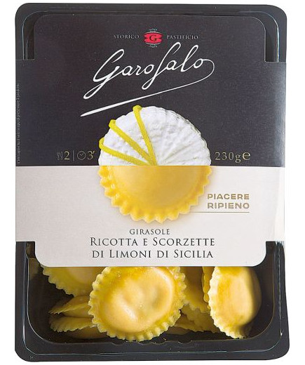 GAROFALO GIRASOLI G.230 RICOTTA E LIMONE -PASTA FRESCA-