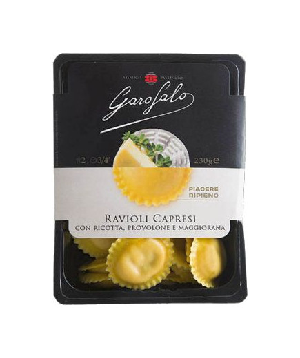 GAROFALO RAVIOLO G.230 CAPRESE -PASTA FRESCA-