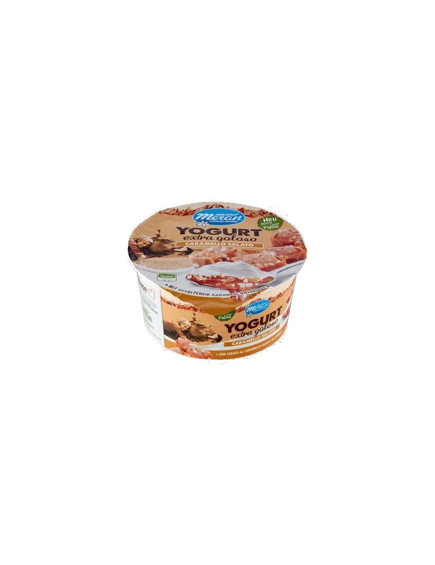 MERANO YOGURT LATTE FIENO DOPPIO STRATO G.150 CARAM.SALATO