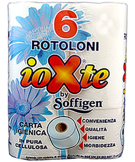 SOFFIGEN IO X TE CARTA IG.X6 ROTOLI 3VELI