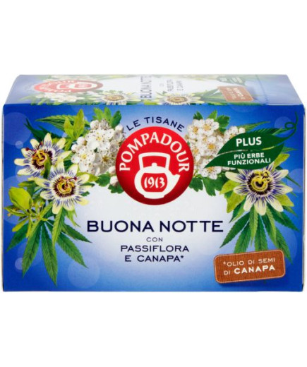 Pompadour Tisana Buona Notte Plus x18