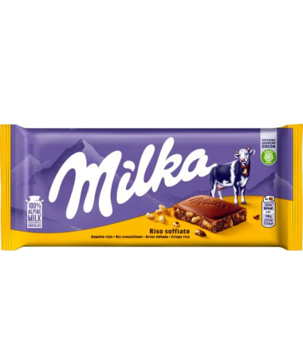 MILKA TAV. RICE CRISPY G.100