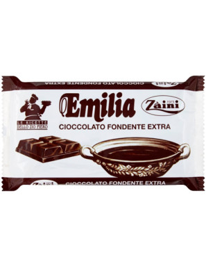 Zaini Cioccolata Emilia Fondente gr.400 Dama