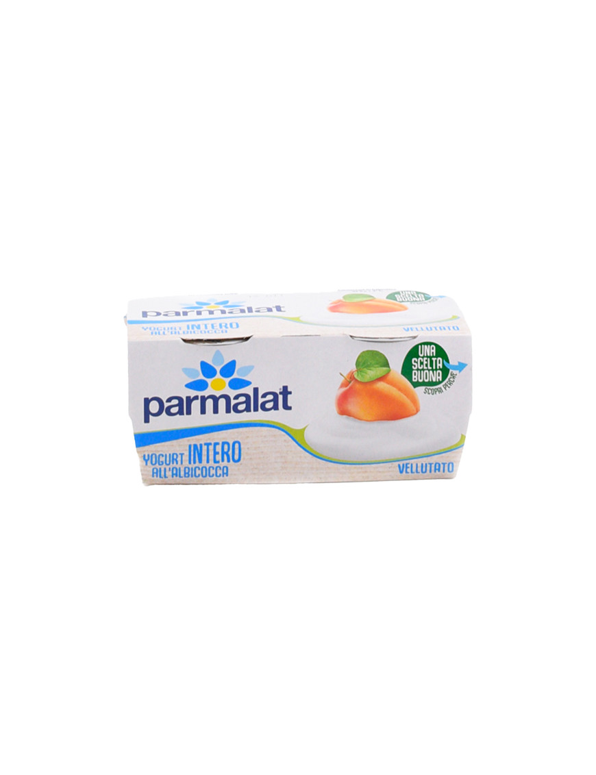Parmalat Yogurt Intero Albicocca gr.125X2