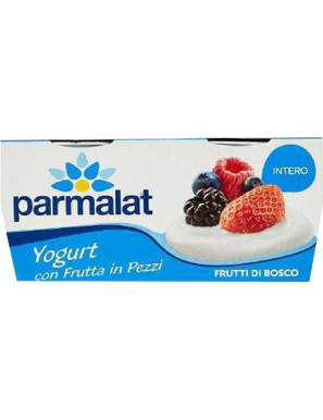 Parmalat Yogurt Intero gr.125X2 Frutti Di Bosco