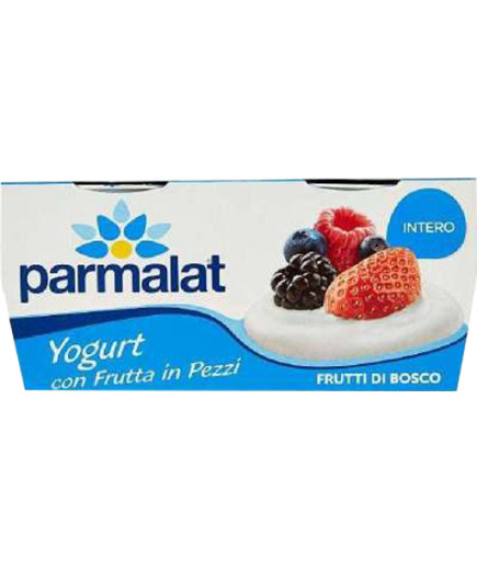 Parmalat Yogurt Intero gr.125X2 Frutti Di Bosco