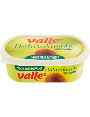 Valle' Margarina Naturalmente gr.250 Senza Olio Di Palma
