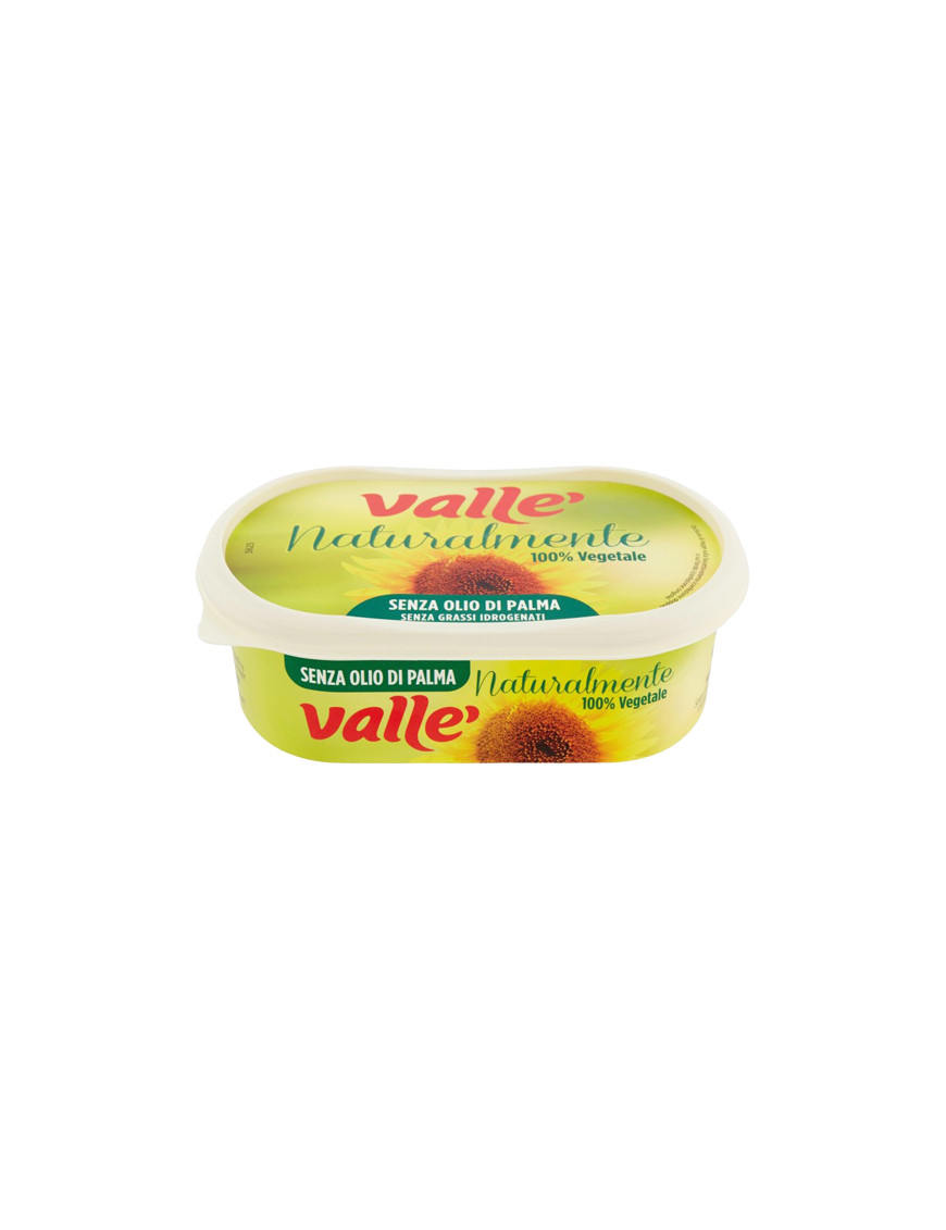 Valle' Margarina Naturalmente gr.250 Senza Olio Di Palma