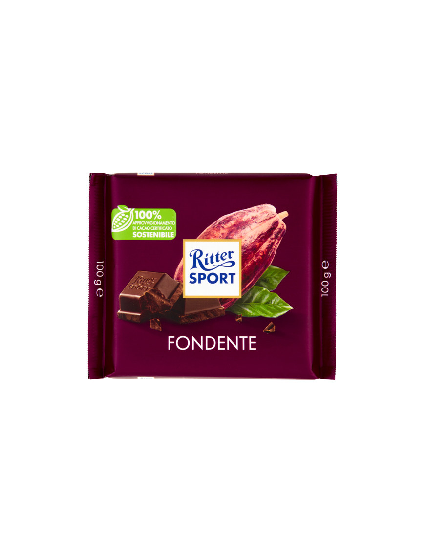 Ritter Fondente 50% Cacao gr. 100