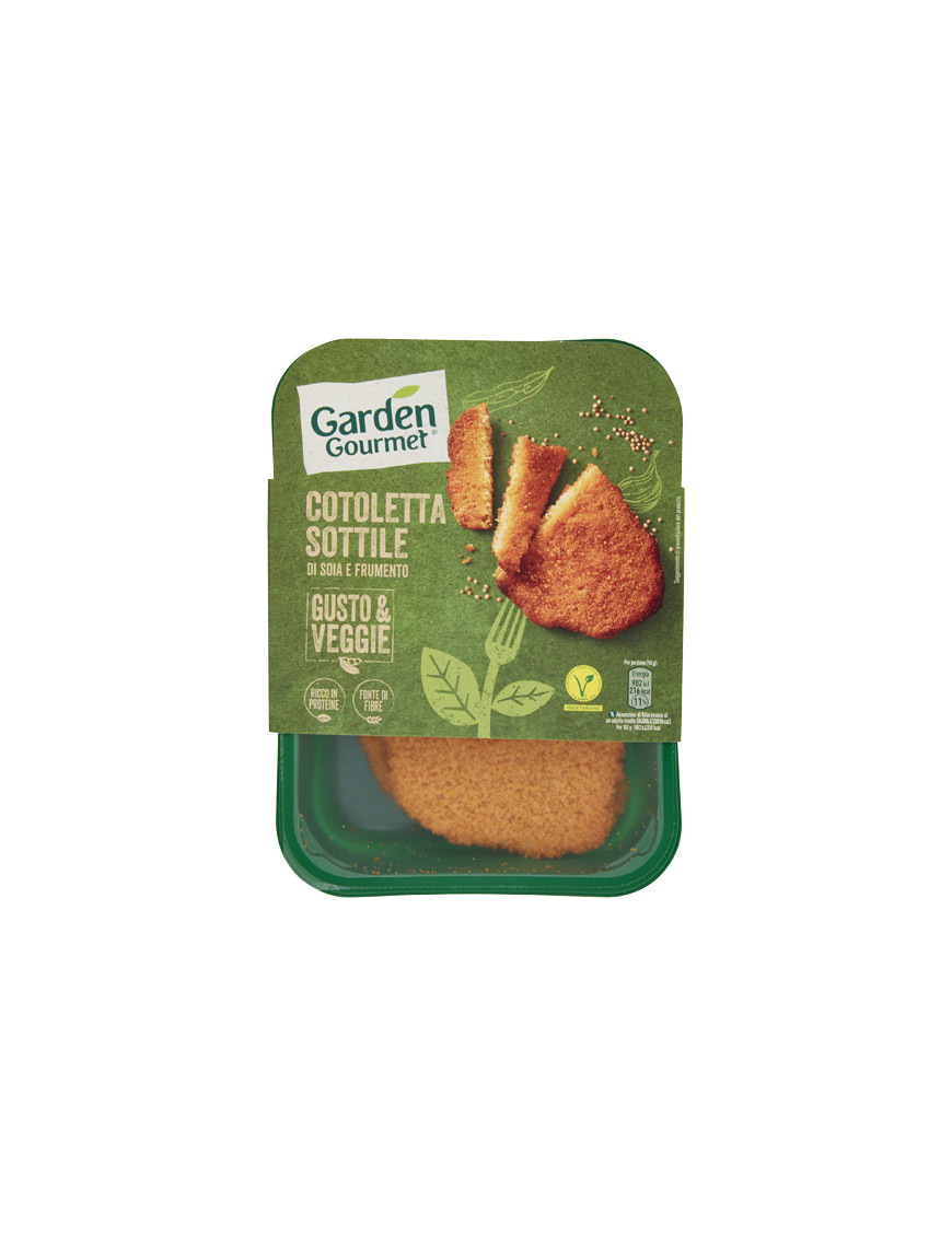 Garden Gourmet Cotoletta Sottile Di Soia E Frumento gr.180