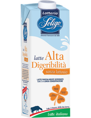 SOLIGO LATTE ALTA DIGERIBILITA0,1% UHT LT.1