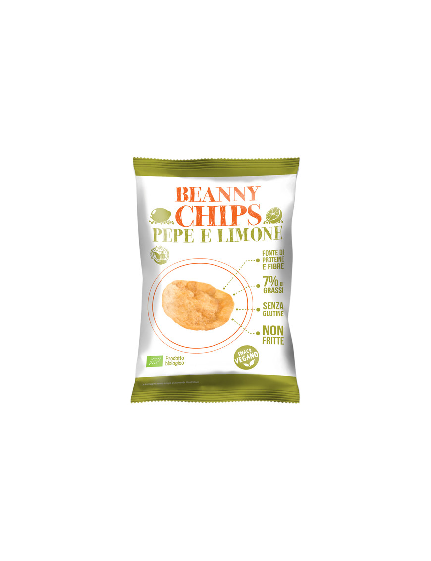 BEANNY CHIPS PEPE E LIMONEGR.40