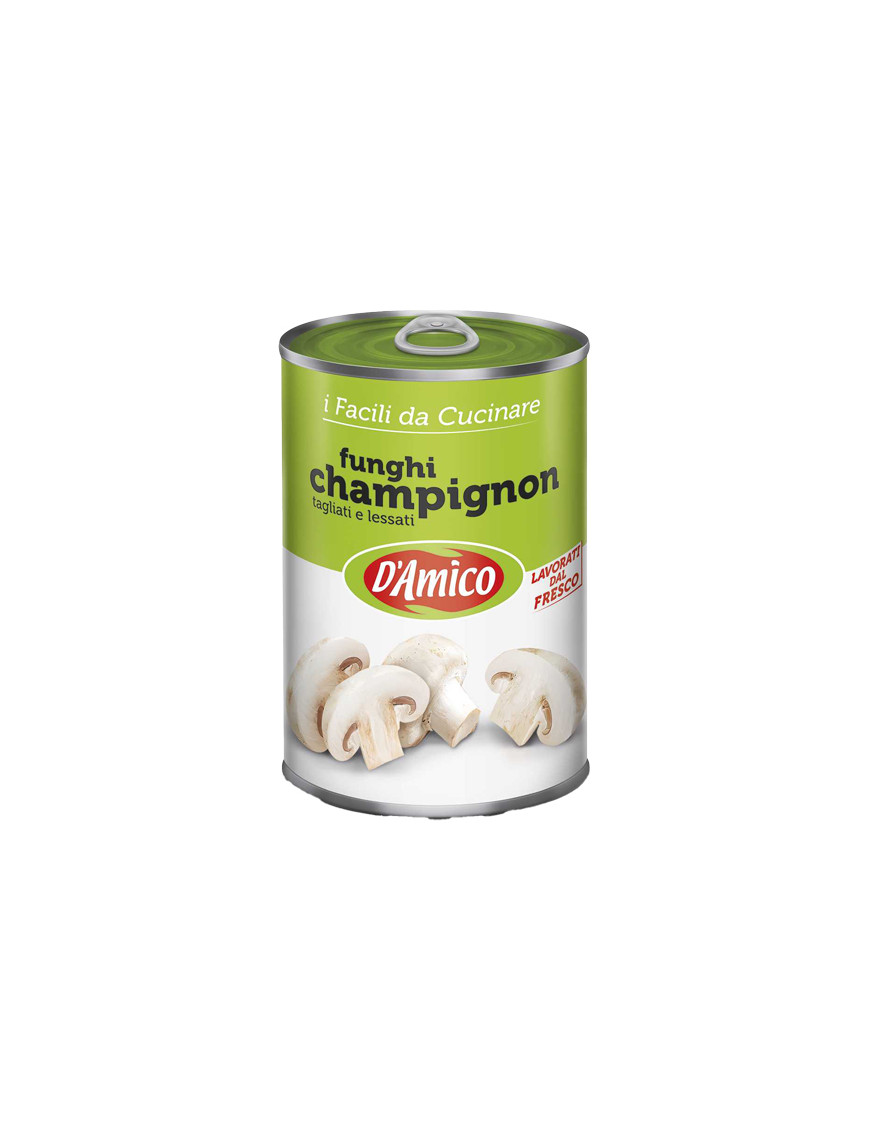 D'Amico Funghi Champignons Nat.Tagliati gr.425