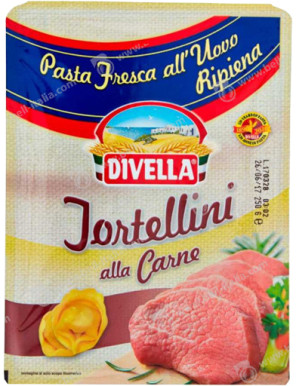 Divella Pasta Fresca Tortellini Carne gr.250