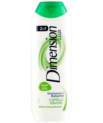 Dimension By Lux Shampoo 2 IN 1 ml.250 Capelli Grassi