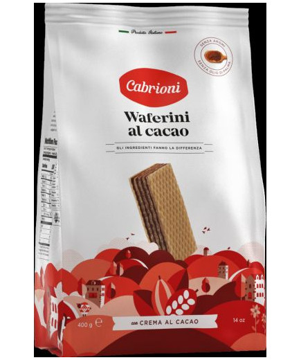 Cabrioni Wafer Cacao gr.400