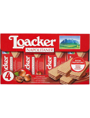 LOACKER WAFER G.45X4   NAPOLITANER