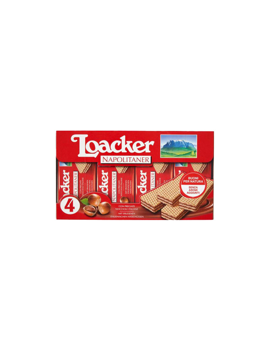 LOACKER WAFER G.45X4   NAPOLITANER