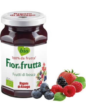 Rigoni Confetture Di Frutti Di Bosco BIO gr.250  Senza Zuccheri Aggiunti