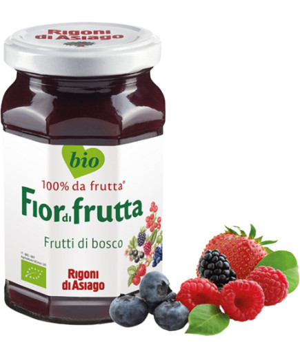 Rigoni Confetture Di Frutti Di Bosco BIO gr.250  Senza Zuccheri Aggiunti