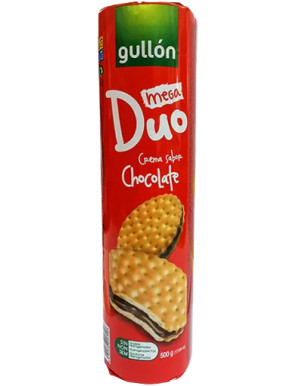 Gullon Snacks Mega Duo Farcito Cioccolato gr.500