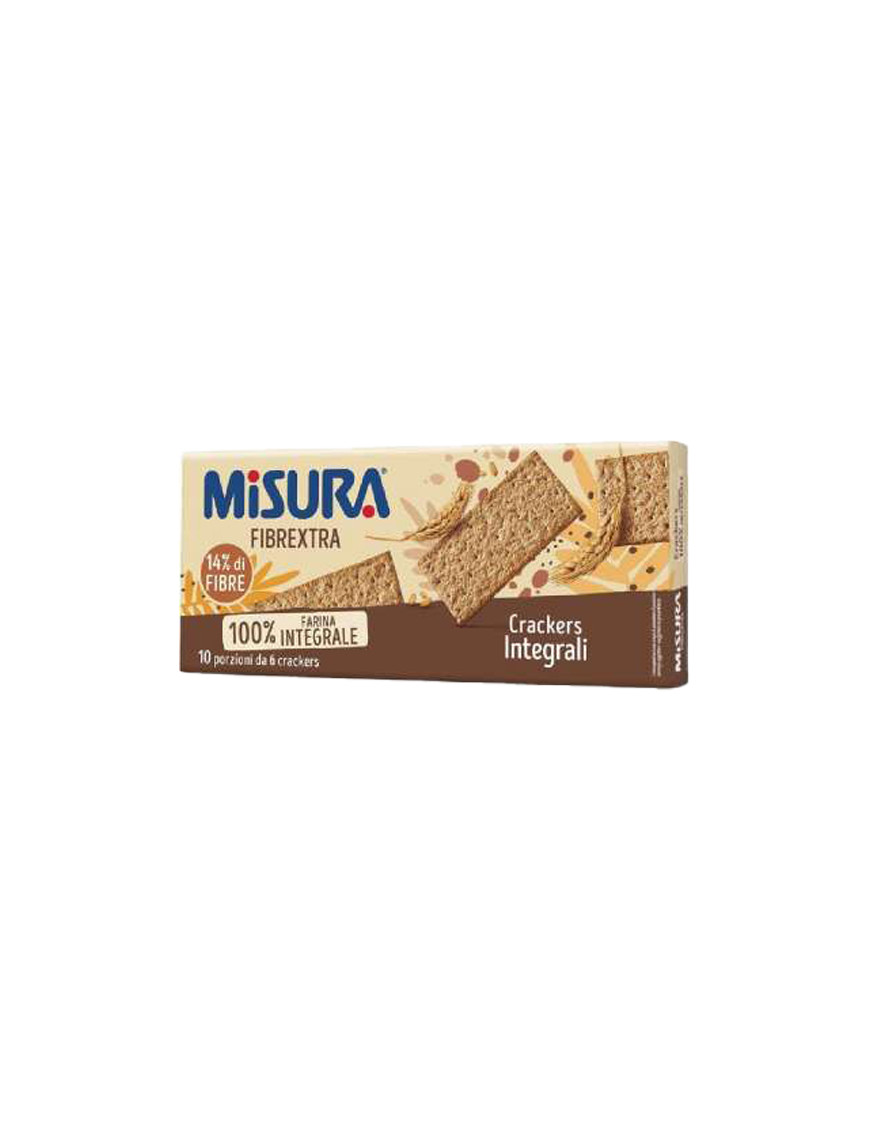 Misura Crackers Integrali gr.385 Senza Olio Di Palma