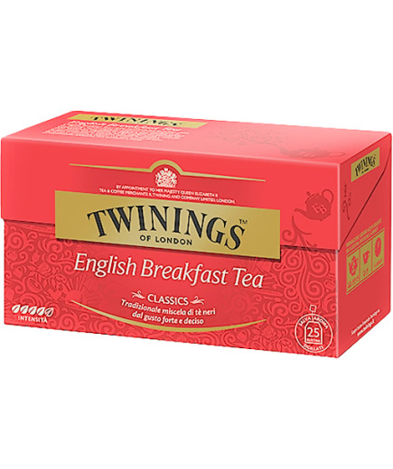Twinings English Breakfast x25 Filtri