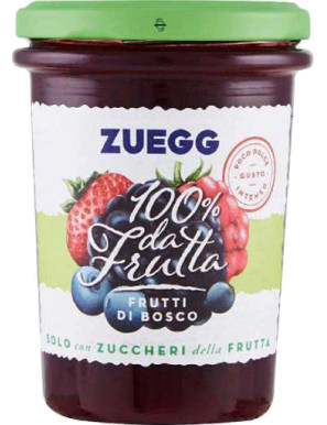 Zuegg Confezione 100% Da Frutta di Bosco gr.250