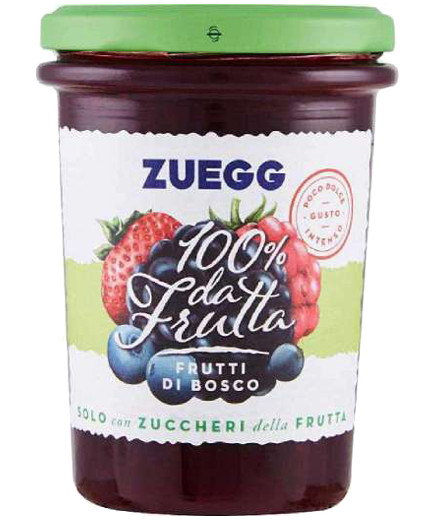 Zuegg Confezione 100% Da Frutta di Bosco gr.250