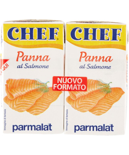 Parmalat Chef Panna Da Cucina Salmone ml.125X2