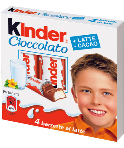 Ferrero Kinder Tavoletta Di Cioccolato gr.50
