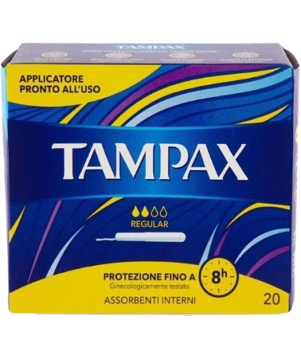 Tampax Blue Box Regular X20