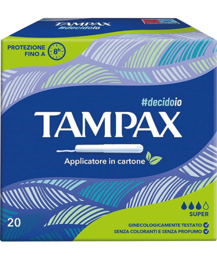 Tampax Blue Box Super X20
