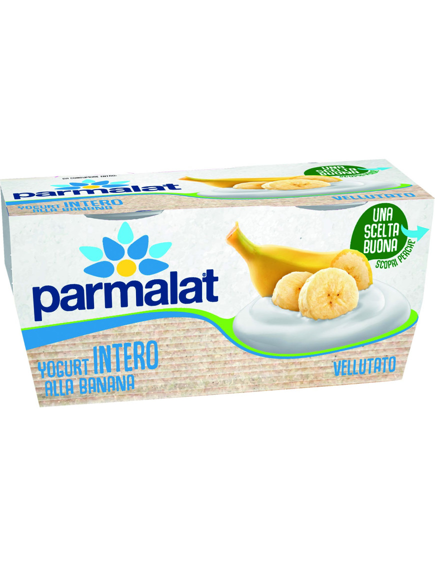 Parmalat Yogurt Intero Banana gr.125X2