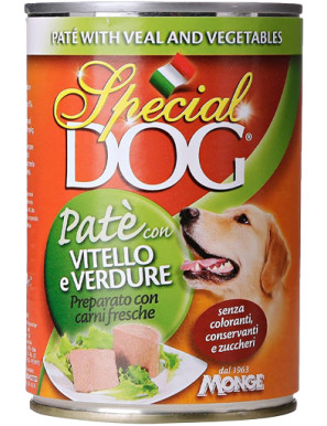 Special Dog Pate' Vitello/Verdure gr.400