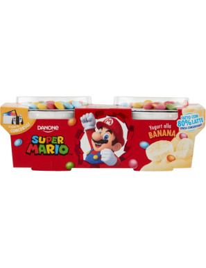 Danone Supermario Yogoloso Banana gr.110X2