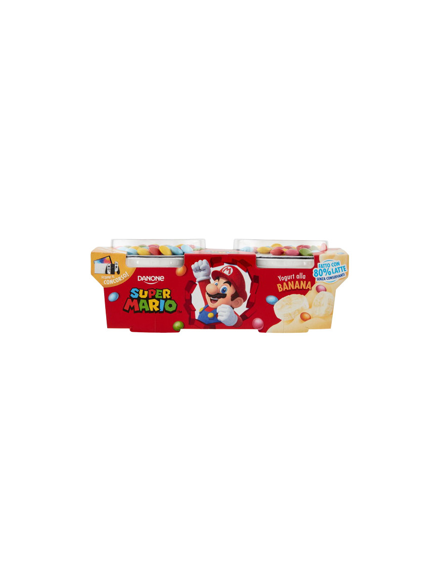 Danone Supermario Yogoloso Banana gr.110X2