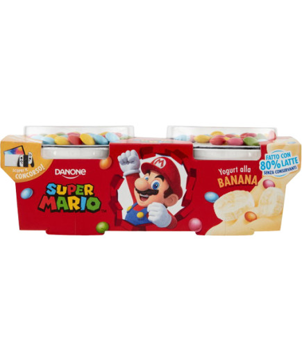 Danone Supermario Yogoloso Banana gr.110X2